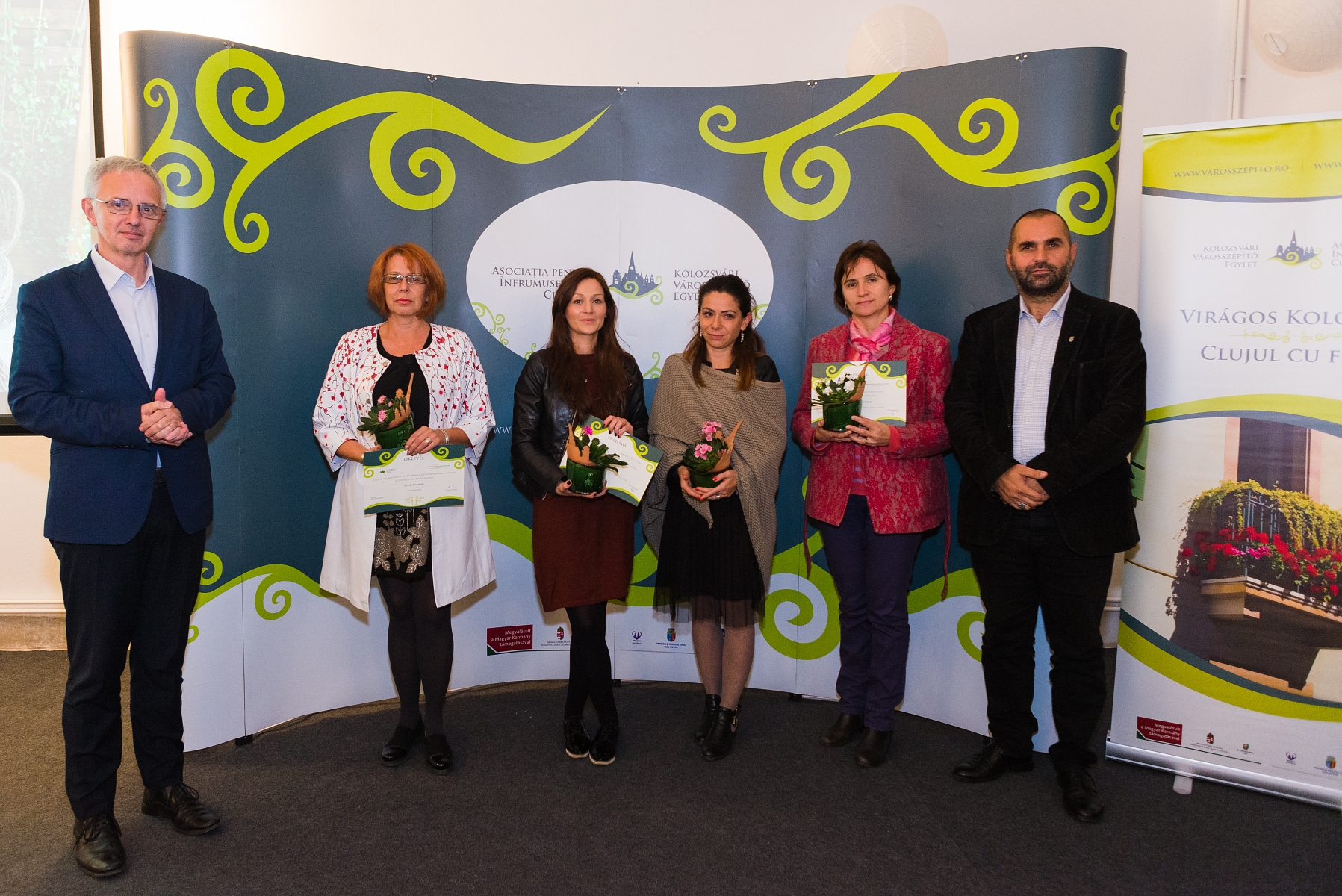 The Flowered Cluj Project of Cluj Town Embellishment Society officially closed